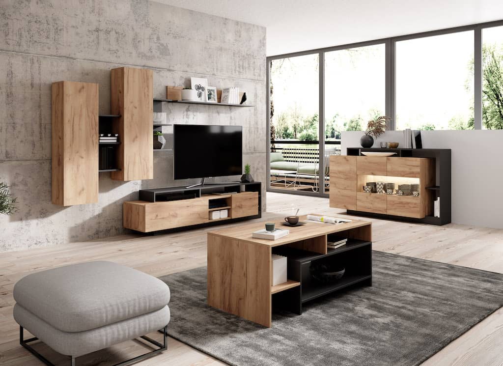 Alva Entertainment Unit For TVs Up To 70"