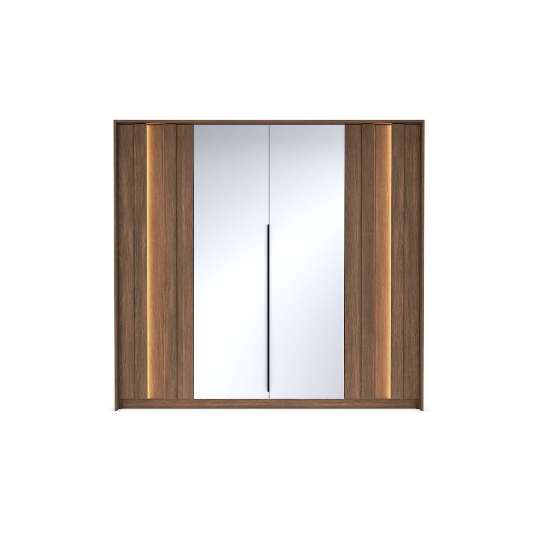 Amaro Hinged Door Wardrobe 223cm