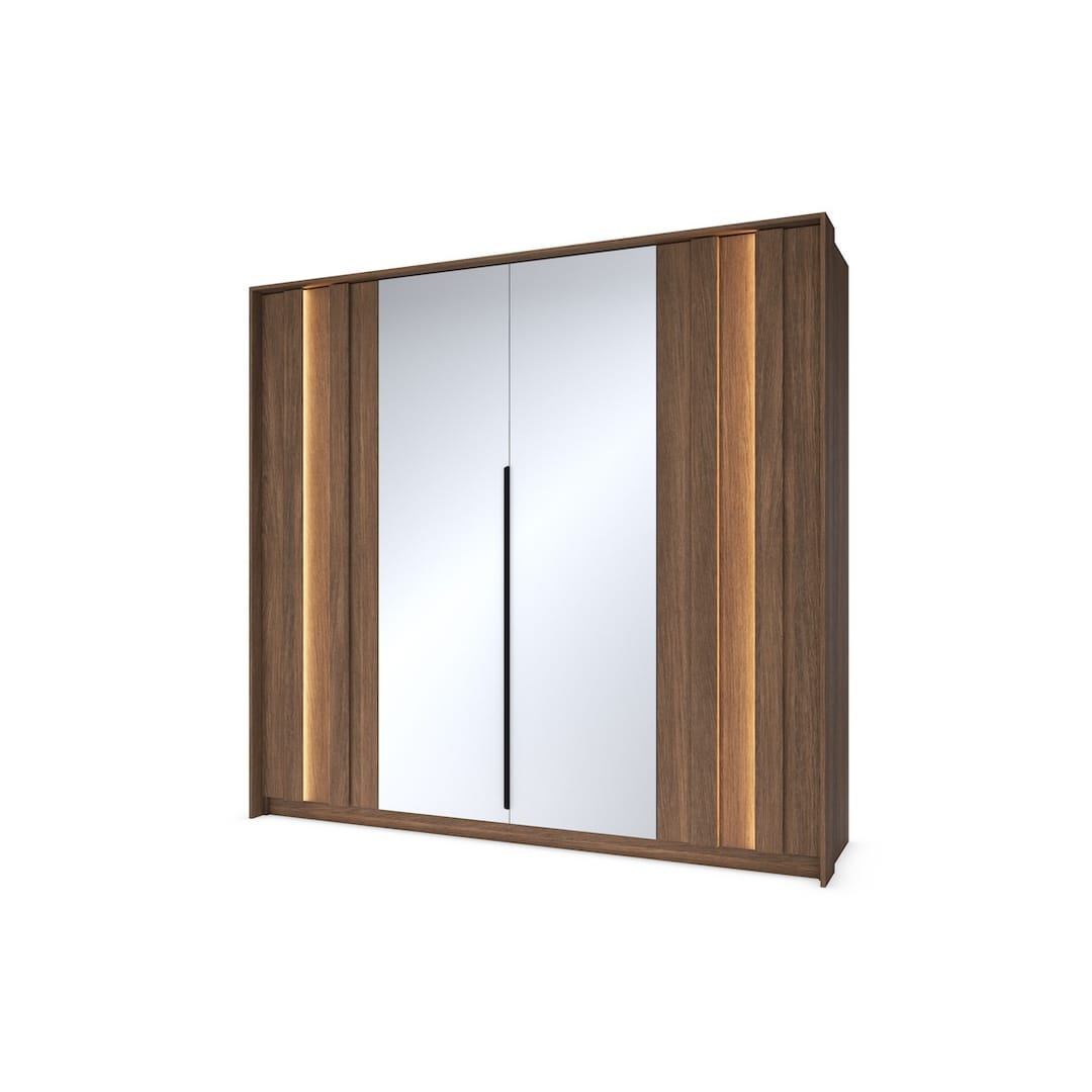 Amaro Hinged Door Wardrobe 223cm