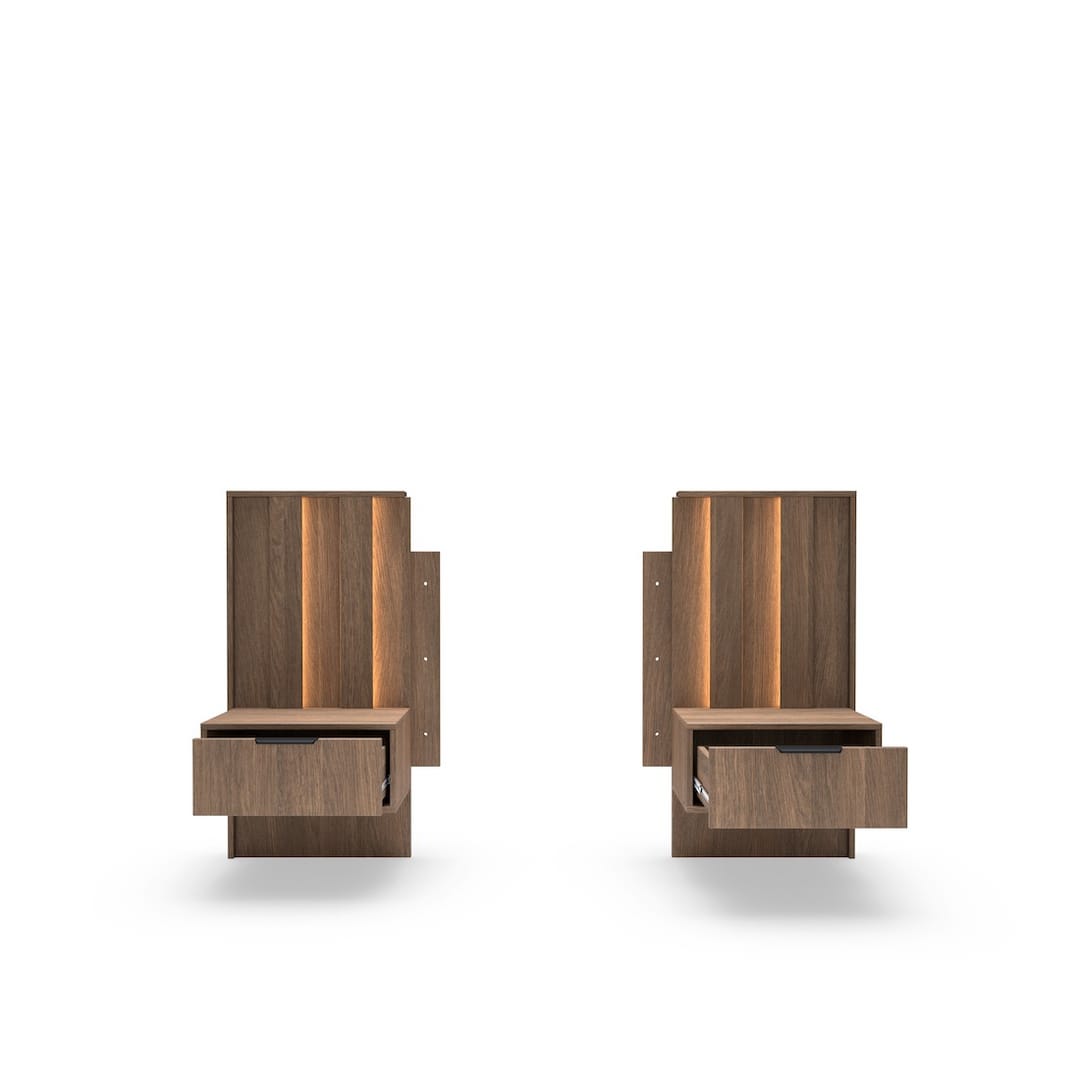 Amaro Bedside Tables 50cm [Set Of Two]