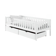 Wooden Single Bed Antonio With Storage, image 12