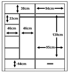 Arti Sliding Door Wardrobe product image