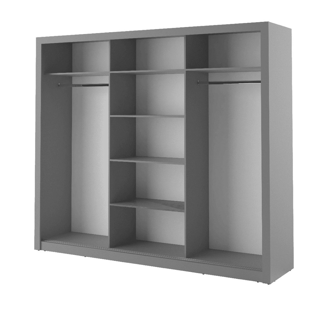 Idea 01 - 3 Sliding Door Wardrobe 250cm