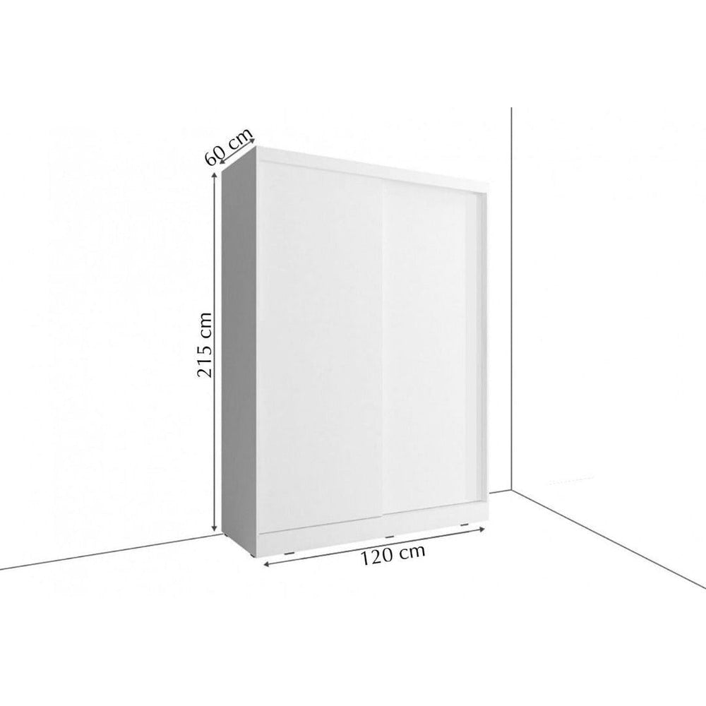 Arti 6 - 2 Sliding Door Wardrobe 120cm - product image 14