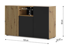 Auris Sideboard Cabinet 135cm