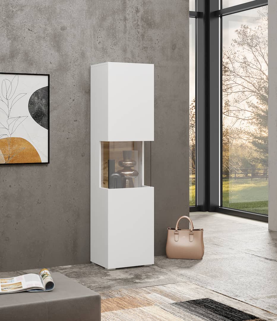 Ava 05 Tall Display Cabinet 36cm