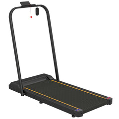 SPORTNOW 2.5HP Walking Pad, 1-6km/h Folding Treadmill with Remote Control and LED Display for Home Gym Office, Orange