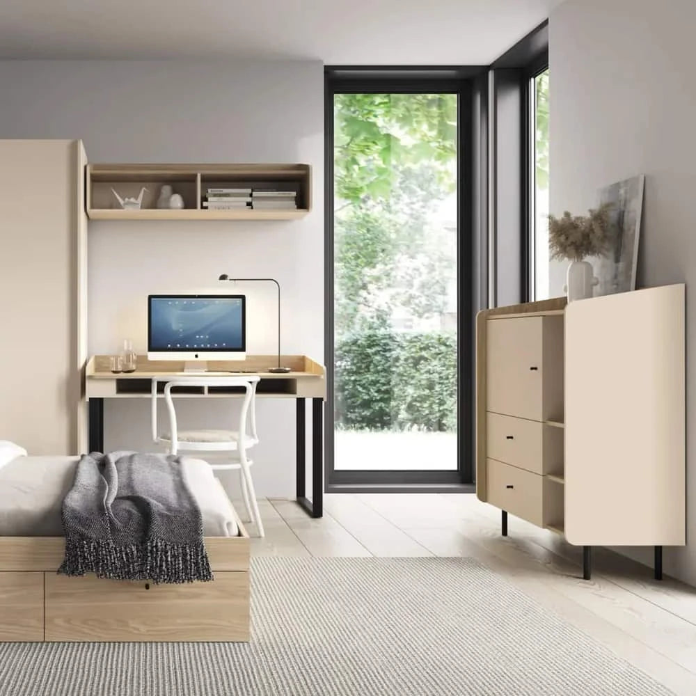 Alessio AE1 Hinged Door Wardrobe 145cm, image 4