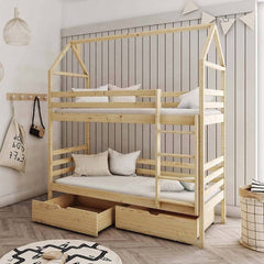 Wooden Bunk Bed Alex With Storage - product image 3