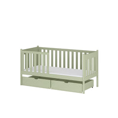 Wooden Single Bed Alicia With Storage