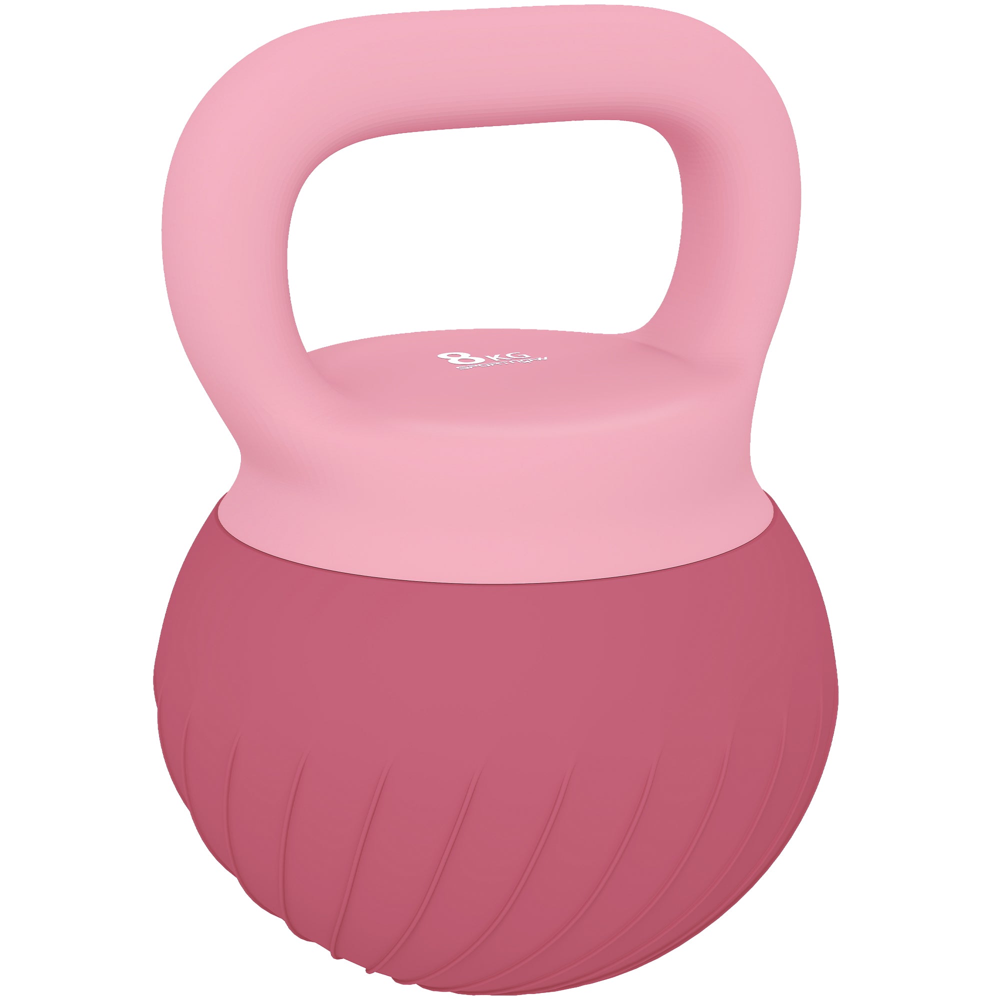 SPORTNOW Soft Kettlebell, 8kg Kettle Bell with Anti-Slip Grip for Home Gym Weight Lifting and Strength Training
