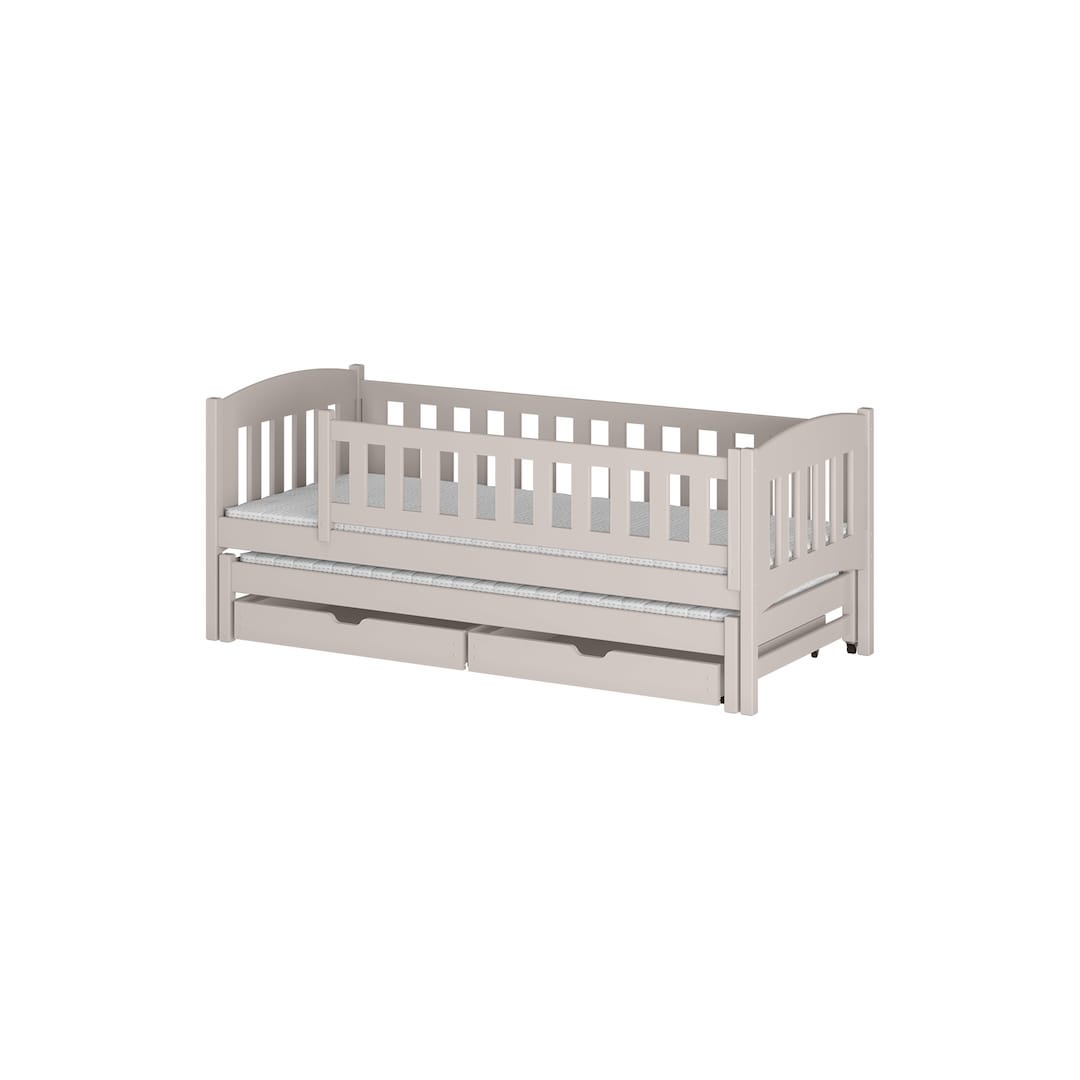 Amelka Double Bed with Trundle