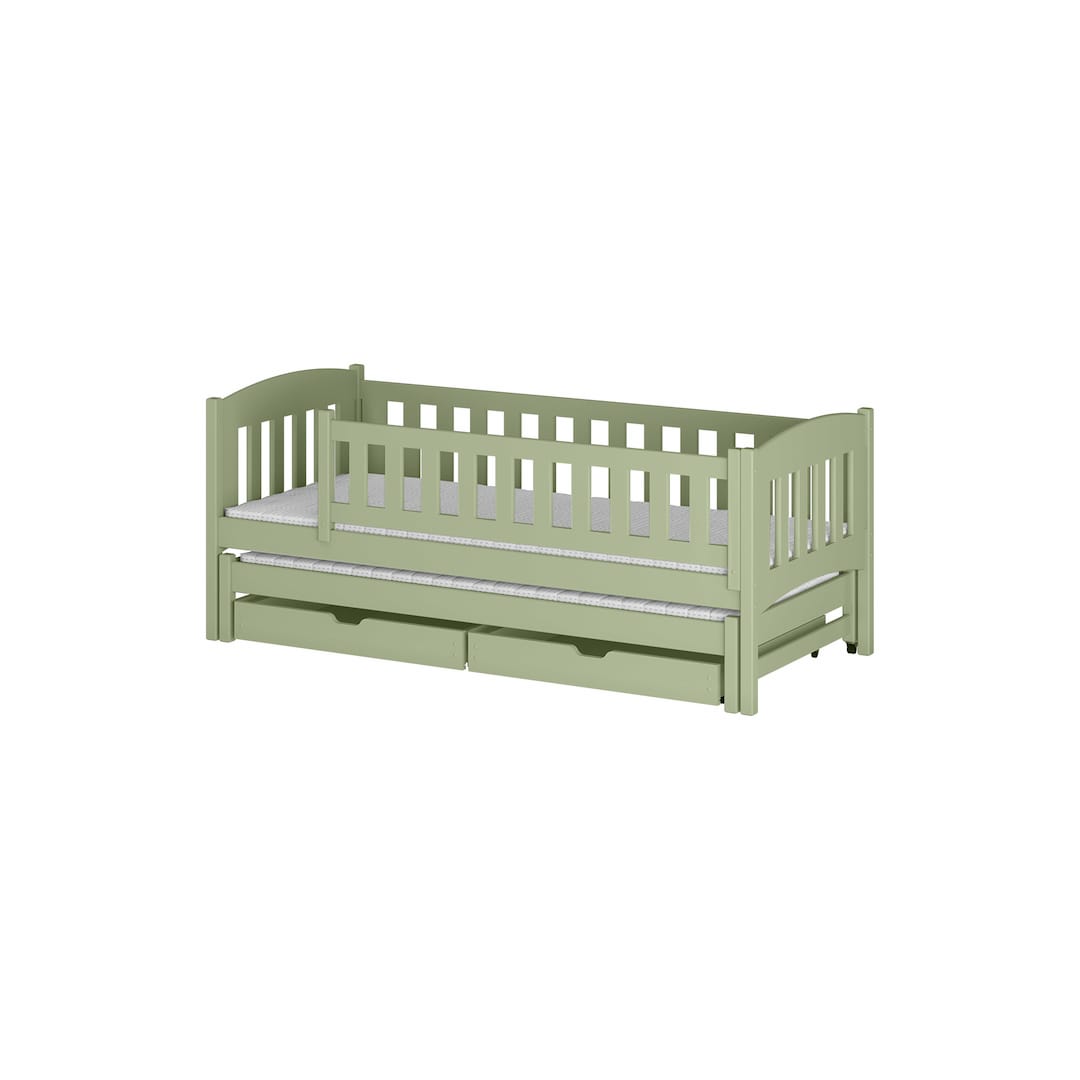 Amelka Double Bed with Trundle