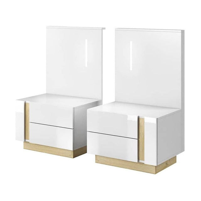Arco Bedside Cabinets 60cm [Set Of Two]