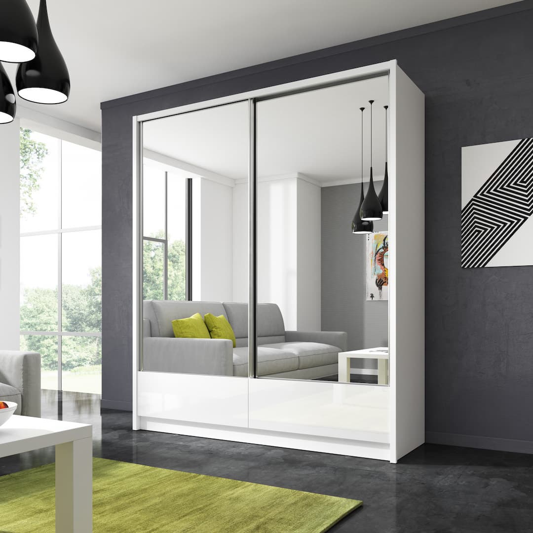 Aria II Sliding Door Wardrobe 184cm
