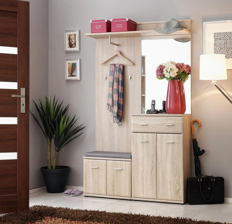 Armario II Hallway Set with Bench Cushion