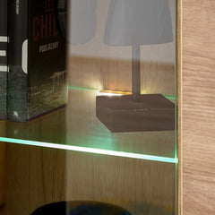 Aron Tall Display Cabinet 70cm