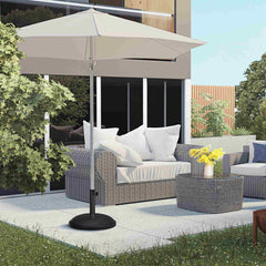 Outsunny 25 kg Parasol Base in Black, image 2
