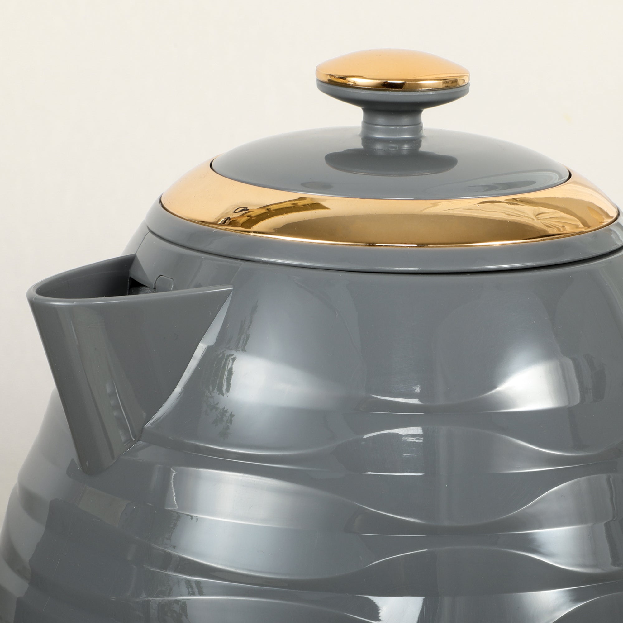 HOMCOM Kettle and Toaster Sets, 3000W 1.7L Rapid Boil Kettle & 4 Slice Toaster with 7 Browning Controls, Defrost, Reheat and Crumb Tray, UK Otter thermostat, Grey