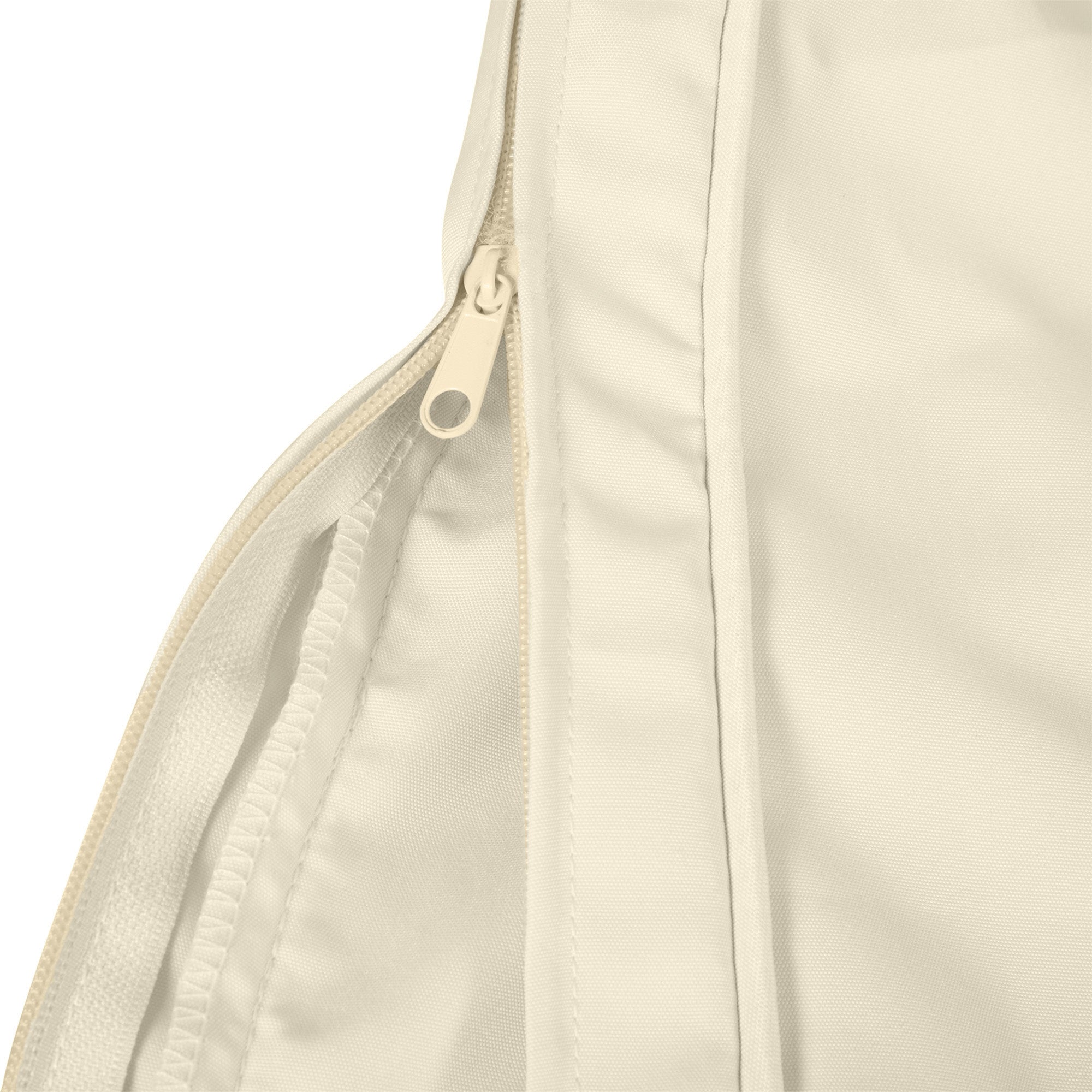 Outsunny Replacement Cushion Covers for Garden Sofa Set, Garden Rattan Sofa Cushion Polyester Cover Replacement Outdoor - No Cushion Included, Cream