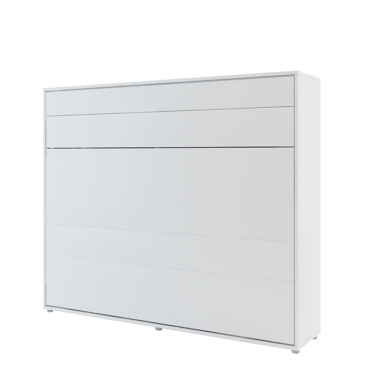 BC-14 Horizontal Wall Bed Concept 160cm With Storage Cabinet