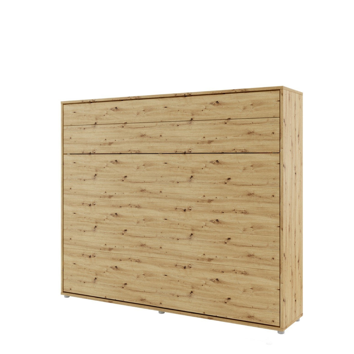 BC-14 Horizontal Wall Bed Concept 160cm With Storage Cabinet