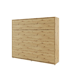 BC-14 Horizontal Wall Bed Concept 160cm With Storage Cabinet