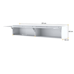 BC-15 Over Bed Unit for Horizontal Wall Bed Concept 160cm
