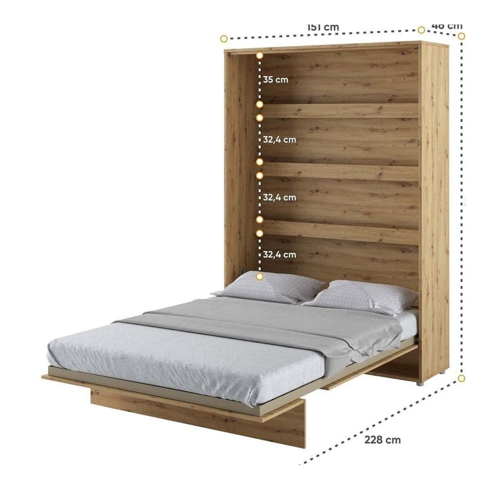 BC-01 Vertical Wall Bed Concept 140cm