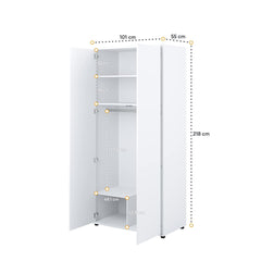 Bed Concept BC-20 Hinged Door Wardrobe 101cm - product image 6