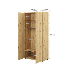 Bed Concept BC-20 Hinged Door Wardrobe 101cm - product image 7