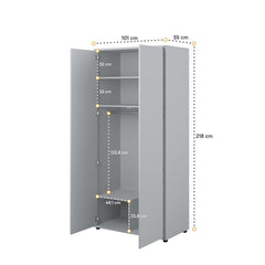 Bed Concept BC-20 Hinged Door Wardrobe 101cm - product image 10