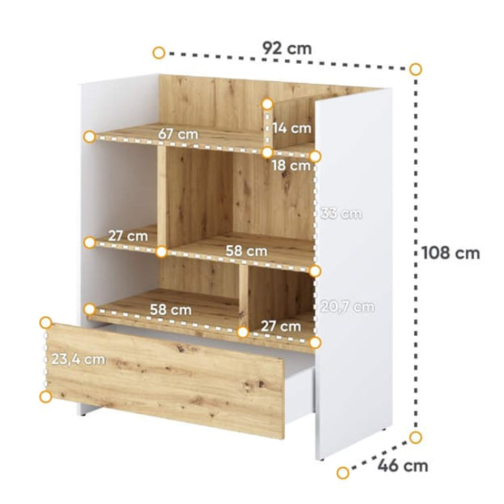 Bed Concept BC-25 Sideboard Cabinet 92cm - product image 4