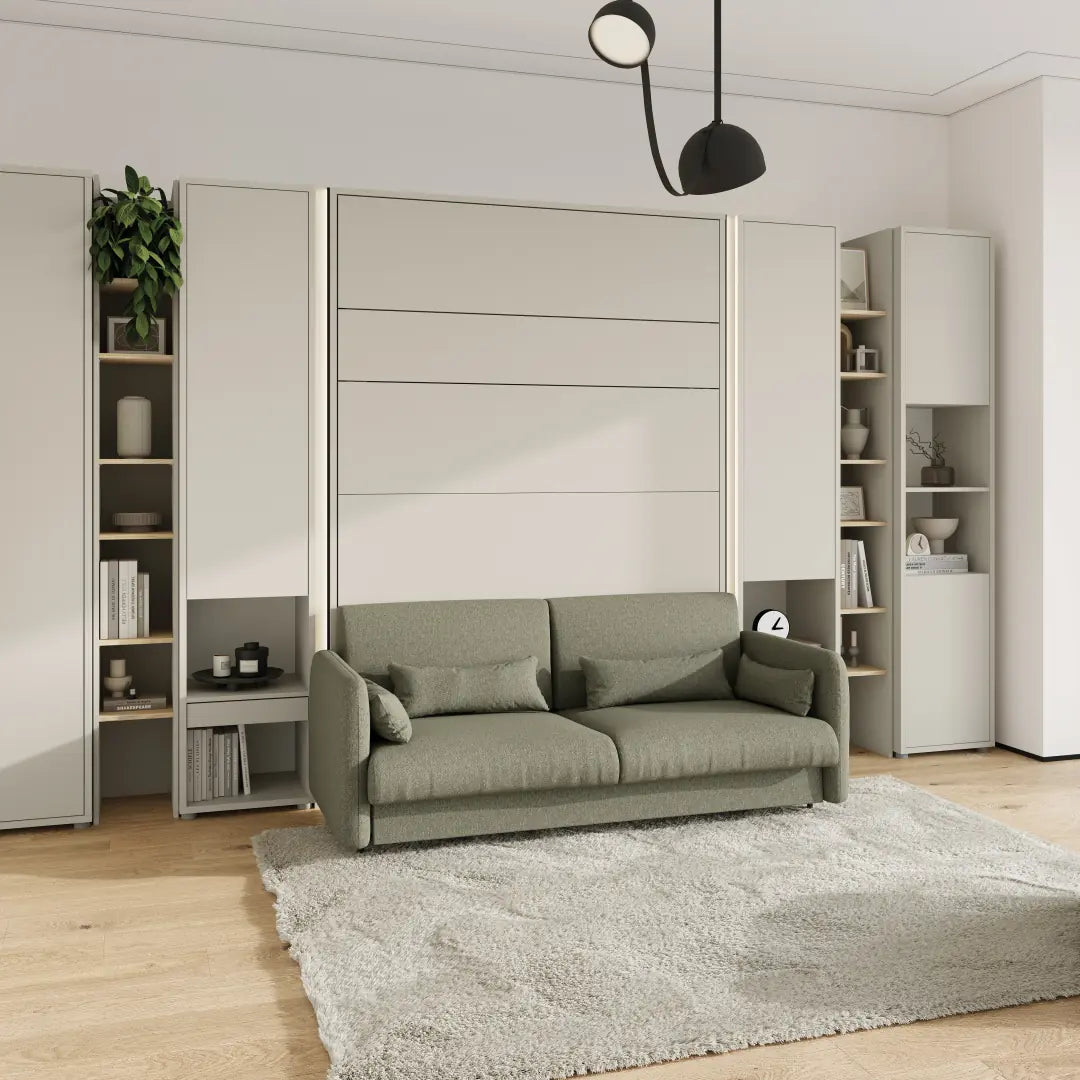 BC-35 Upholstered Sofa For BC-13 Vertical Wall Bed Concept 180cm