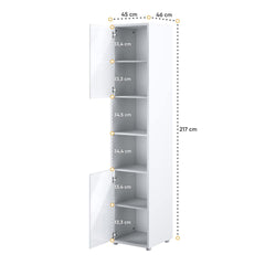 BC-08 Tall Storage Cabinet for Vertical Wall Bed Concept