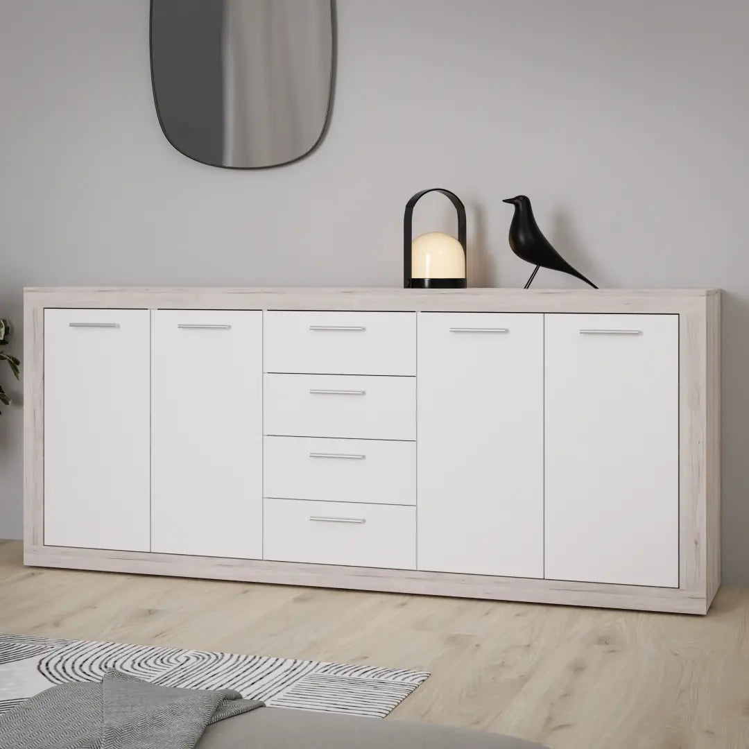 Baccio Sideboard Cabinet 197cm in Oak Sand, image 10