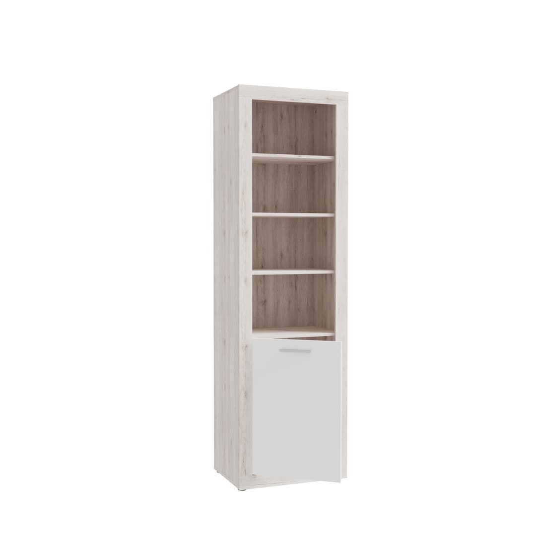 Baccio Tall Cabinet 58cm in Oak Sand, image 2