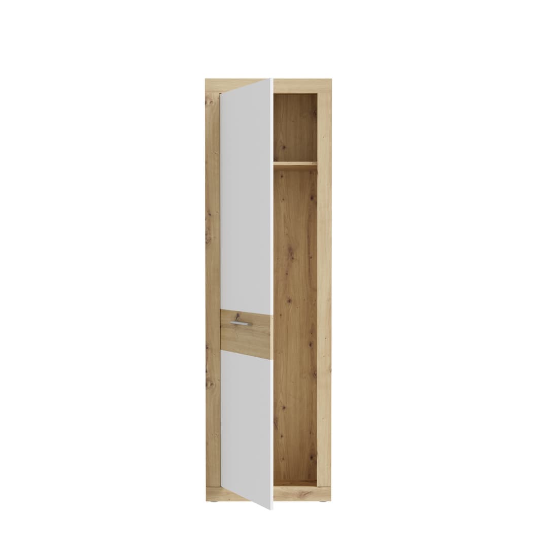 Baccio Tall Cabinet 58cm in Oak Artisan, image 5