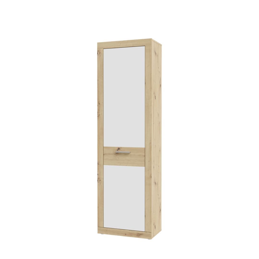 Baccio Tall Cabinet 58cm in Oak Artisan, image 6