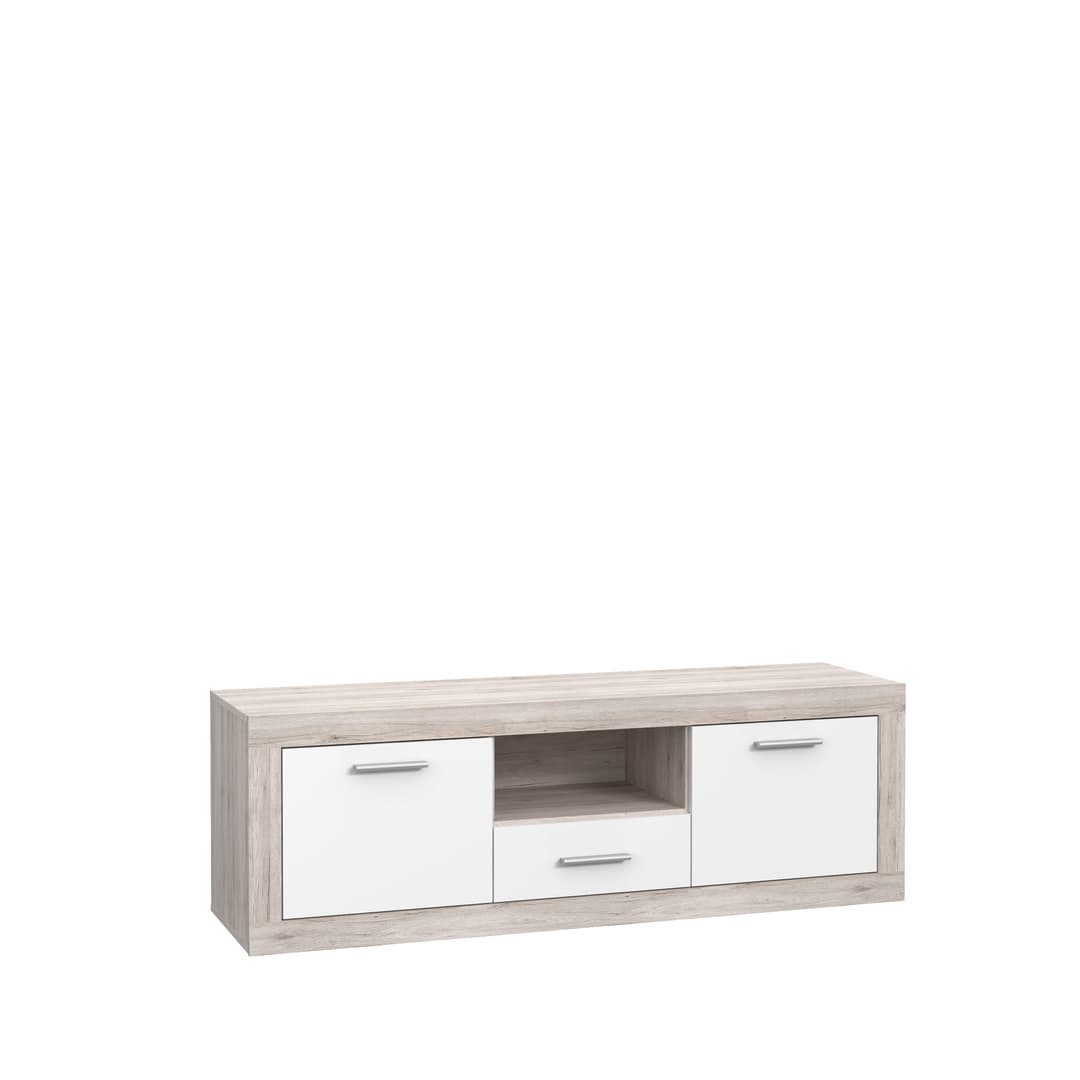 Baccio TV Cabinet 148cm in Oak Sand, image 13