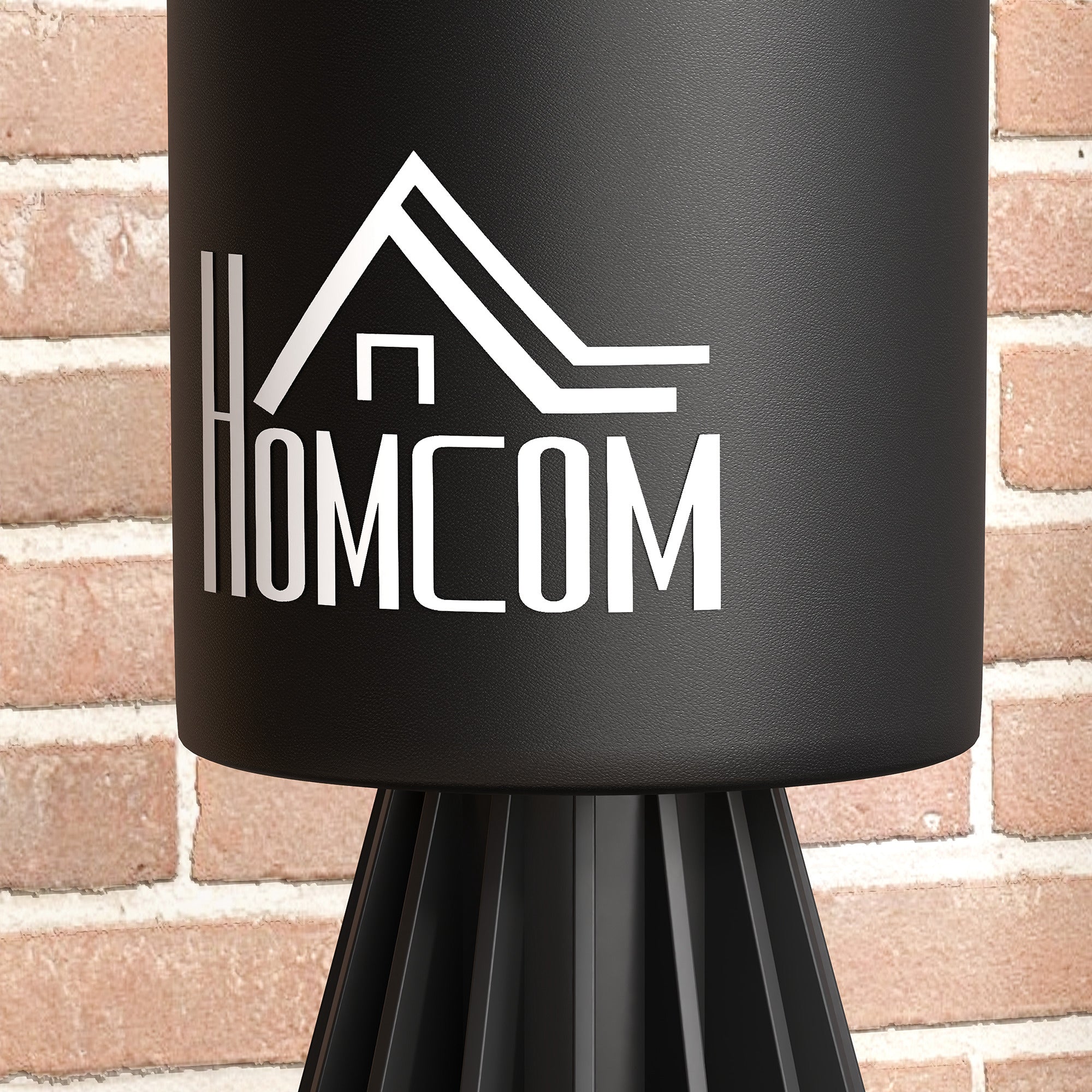 HOMCOM 155-205cm 3-IN-1 Freestanding Boxing Punching Bag Stand, Boxing Speed Trainer with Rotating Flexible Arm, Speed Ball, Fillable Base, Black