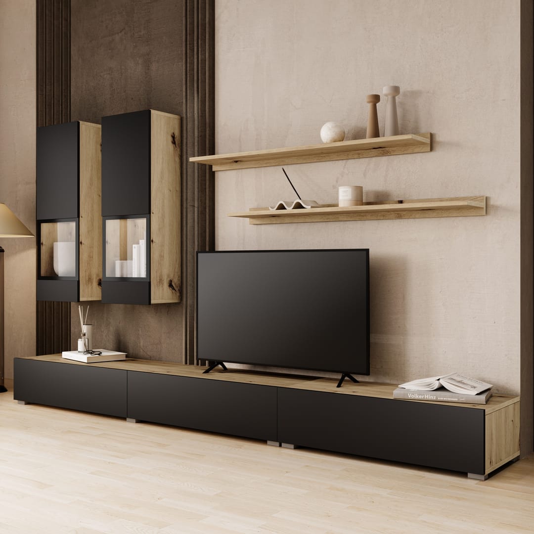 Baros 10 Entertainment Unit For TVs Up To 75"