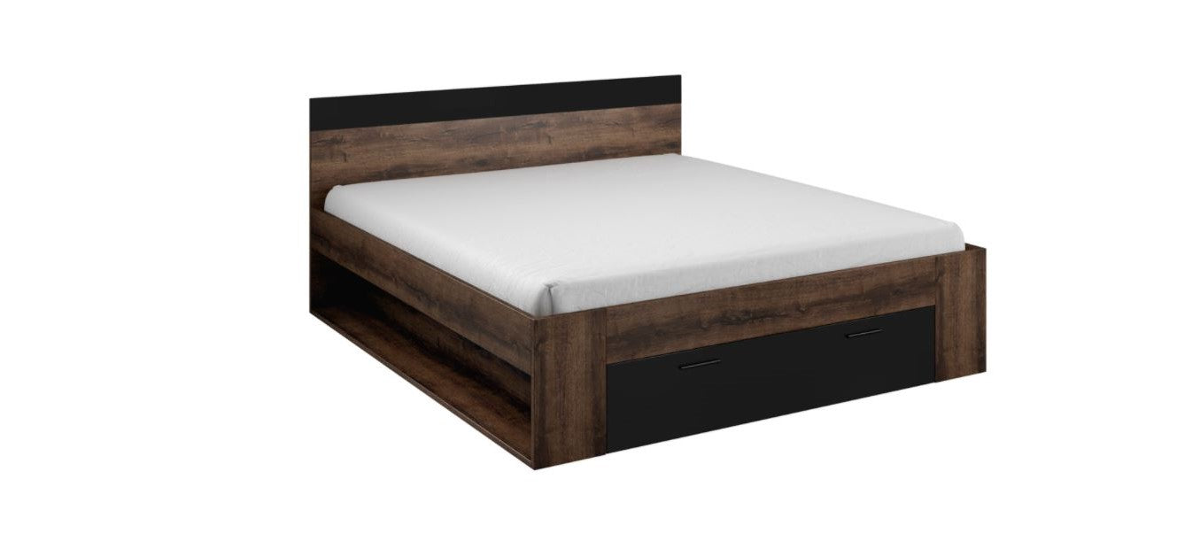 Beta Divan Bed [Oak Monastery]