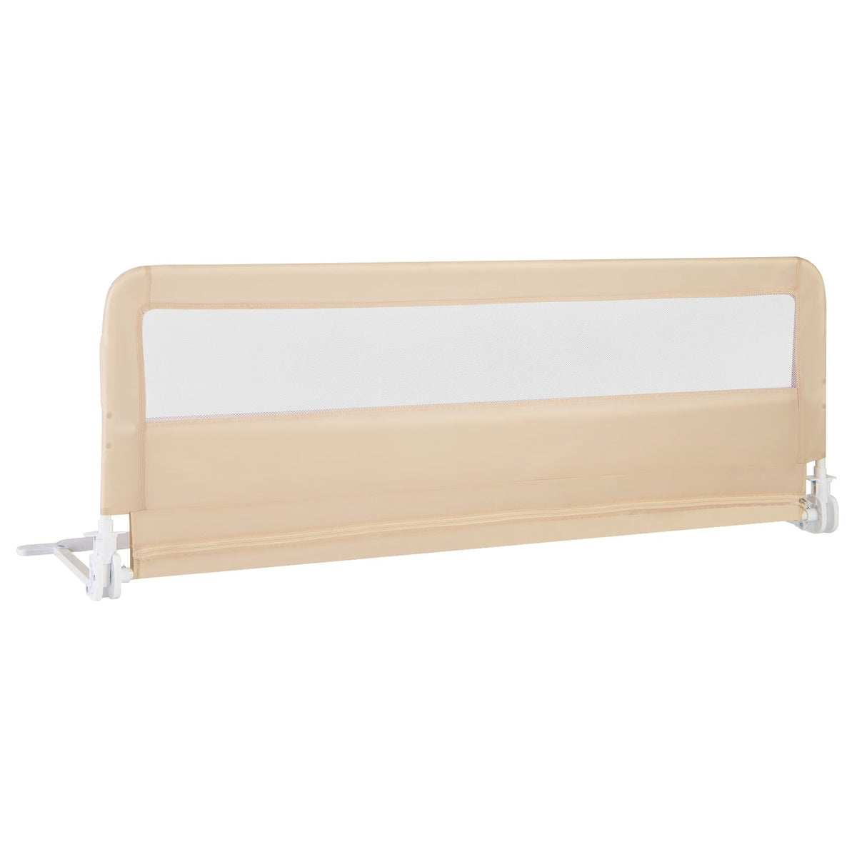 150CM Foldable Baby Bed Rail Guard in Beige