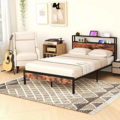 Bedroom Lounge Set with Velvet Accent Chair and Record Player Stand