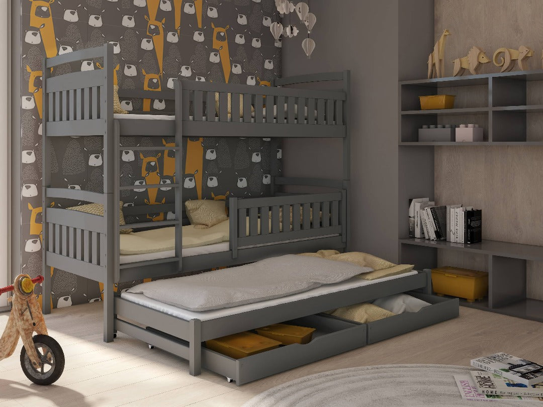 Blanka Bunk Bed with Trundle and Storage - product image 17