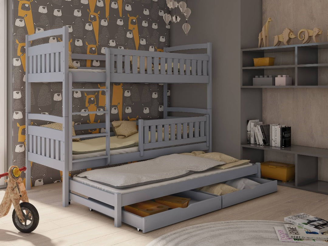 Blanka Bunk Bed with Trundle and Storage - product image 14
