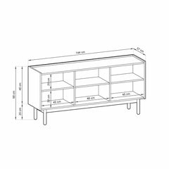 Boho Sideboard Cabinet 144cm - product image 4