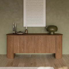 Cavo Sideboard Cabinet 200cm in Oak Walnut, image 8