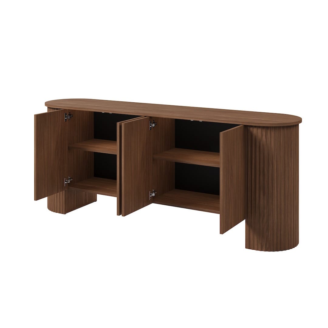 Cavo Sideboard Cabinet 200cm in Oak Walnut, image 3